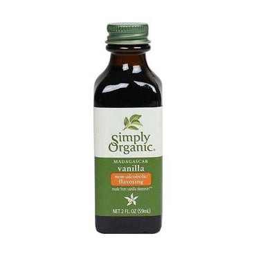 Simply Organic Vanilla Flavouring (non-alcoholic) 59ml